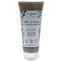 Naturals Lime, Ginger, and Cardamom Hand Lotion - Hand Lotion for Dry Skin - Moisturizing Lotion with Shea Butter and Coconut Oil - 3.38 oz