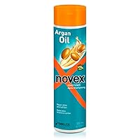 NOVEX Argan Oil Conditioner For Stronger Smoother Frizz-Free Hair Treatment - 10oz/ 300ml