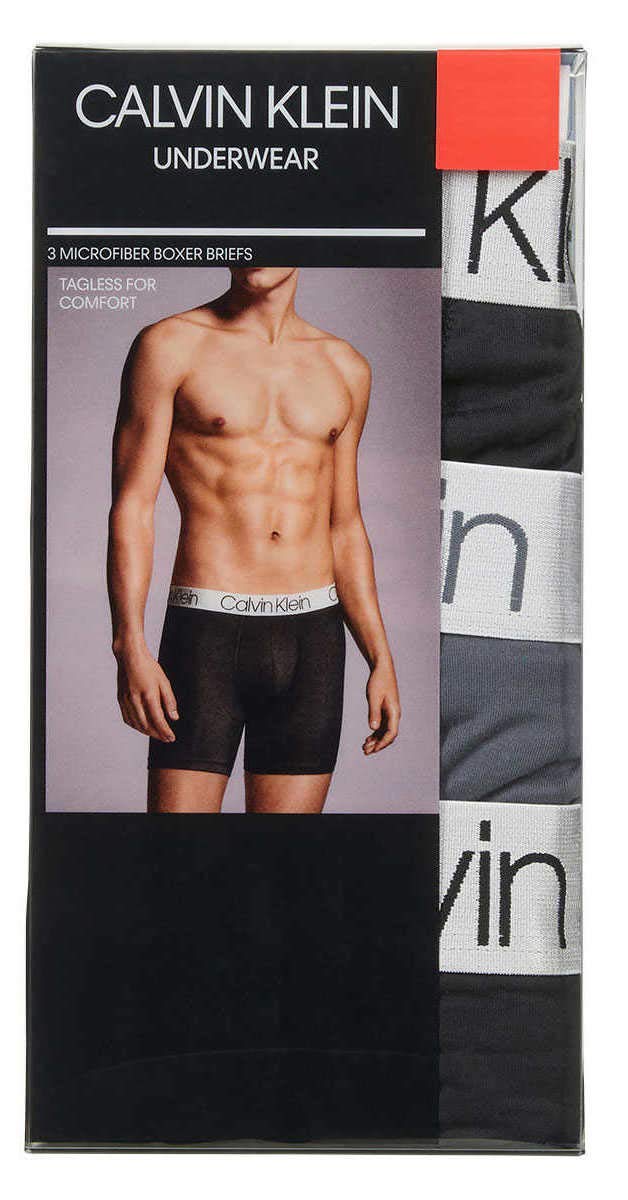 Mua Calvin Klein Men`s Microfiber Boxer Briefs Pack of 3 trên Amazon Mỹ  chính hãng 2023 | Giaonhan247