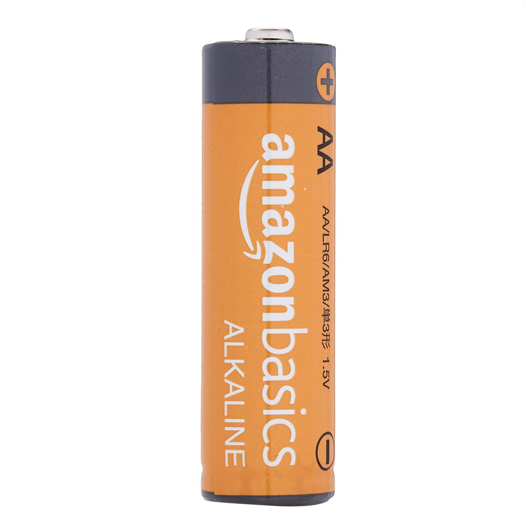 Amazon Basics 12-Pack AA Alkaline High-Performance Batteries, 1.5 Volt, 10-Year Shelf Life