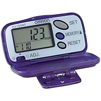 HJ-105 Pedometer with Calorie Counter, Purple