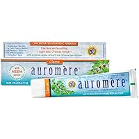 Ayurvedic Herbal Toothpaste, Classic Licorice Flavour - Vegan, Natural, Non GMO, Fluoride Free, Gluten Free, with Neem & Peelu (4.16 oz), 1 Pack
