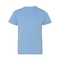 Youth 100% Cotton Jersey Crew Neck Short Sleeve Tee