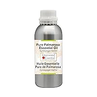 Pure Palmarosa Essential Oil (Cymbopogon martinii) Steam Distilled 1250ml (42.2 oz)