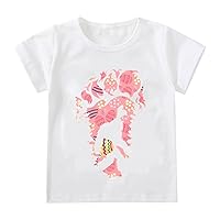 Toddler Kids Baby Girl's Rabbit Tee Outfits Baby Bunny Tshirt Easter Clothes Vest Shirt Top Girl Size 8