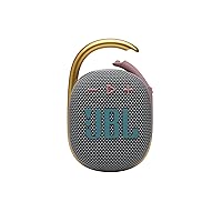 JBL Clip 4 In-Ear Earphones - Portable Mini Bluetooth Speaker, Big Sound and Powerful Bass, Built-in Carabiner, IP67 Waterproof and Dustproof