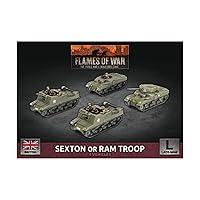 Flames of War: British Sexton (Kangaroo) Troop (BBX76)