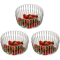 YBM Home Fruit Basket Bowl for Kitchen Counter and Pantry, 12111-3