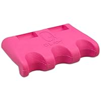 QCLAW Portable Pool/Billiards Cue Holder/Coin Slot - 3 Place - Pink