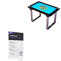 BoxWave Screen Protector Compatible with Arcade1Up Infinity Game Table (32 in) - ClearTouch ImpactShield (2-Pack), Impenetrable Screen Protector Flexible Film