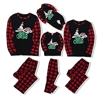 Curipeer Family Matching Christmas Men Pajamas Set Boys Girls Soft Sleepwear Kids Fall Winter