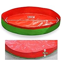 Kitchen-Art, Multiful Mat, Korean Kimchi Mat(KimJang Mat), Kids Playmat, Camping Mat, Adhesion, More Powerful waterproof effect (47.2 inch/ 120cm Diameter, 6 inch/ 15cm height)