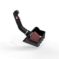 K&N Cold Air Intake Kit: Increase Acceleration & Towing Power, Guaranteed to Increase Horsepower up to 14HP: Compatible with 6.2L, V8, 2011-2016 Ford SuperDuty (F250, F350), 77-2582KTK