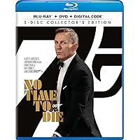 No Time to Die (2021) - 3-Disc Collector's Edition Blu-ray + DVD + Digital No Time to Die (2021) - 3-Disc Collector's Edition Blu-ray + DVD + Digital Blu-ray DVD
