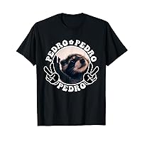 Funny Cat Meme Pedro Dancing Raccoon T-Shirt