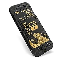 7 Kinds of Monster Hunter Themed Accessories for Switch, Joy-con Cover, Joy Con Thumb Grip, Carry Bag,Protective Case Cover for Nintendo Switch, Playstand for Switch (Case for Switch)