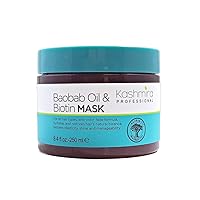 Baobab Oil & Biotin Hair Mask Treatment Penetrates Deeply Into The Hair To Help Restore Elasticity and Rebuild Strength