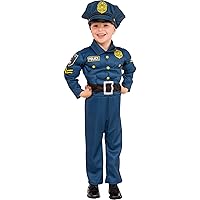Rubie's Child's Deluxe Top Cop Costume, Medium