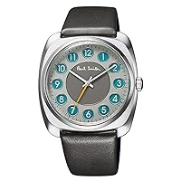 Paul Smith BT2-912-60 Paul Smith Watch Dial Limited Edition 700 Dial Leather Men's Gray, gray