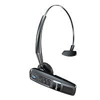 BlueParrott C300-XT Noise Canceling Bluetooth Headset – Hands-Free Wireless Headset, Perfect For High-Noise Environments, Long Wireless Range with Superior Sound, IP65-Rated, Black