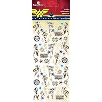 Paper House Productions STM-0016 Wonder Woman Micro Stickers, 2 Count