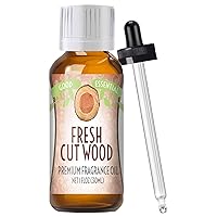 Good Essential – Professional Fresh Cut Wood Fragrance Oil 30ml for Diffuser, Candles, Soaps, Lotions, Perfume 1 fl oz