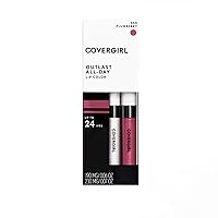 Covergirl Outlast All-day Moisturizing Lip Color, Plum Berry, 1 Count (Pack of 2) (Packaging may vary)