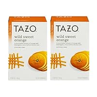 Tazo Wild Sweet Orange Herbal Tea, 20 ct (2pack)