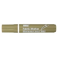 Uchida 722-C-27 Marvy Fabric Brush Point Marker, Olive Brown