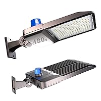 2Pack 480W LED Parking Lot Lights 72000lm (Eqv.2200W MH/HPS) 5000K Daylight Led Parking Lot Lighting with Photocell & Arm Mount (𝟳𝗬𝗿𝘀 𝗪𝗮𝗿𝗿𝗮𝗻𝘁𝘆) Energy Saving Upto 2400KW*2/Y(5Hrs/Day