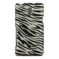 Dream Wireless CAERXPETLSLZ Slim and Stylish Design Case for Sony Xperia TL - Retail Packaging - Silver Zebra