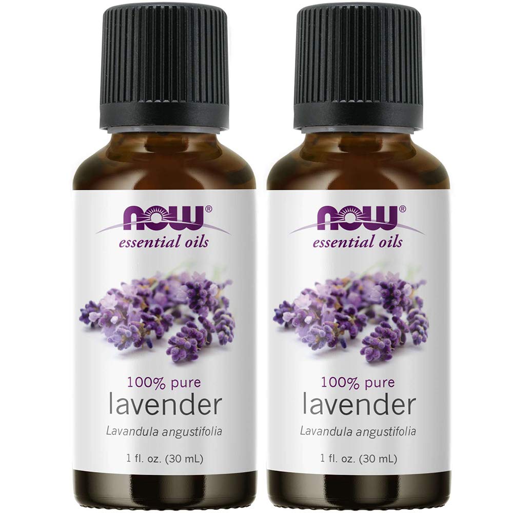 Now Foods Lavender Essential Oil - Twinpack! (2 1oz Ounce Bottles) NOT Organic
