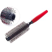 1pc Soft Bristle Round Styling Hair Brush Blow Dryer Curling Roll Hairbrush Hairstyling Tool Wavy Hair Mini Roller Hair Comb for Women&man