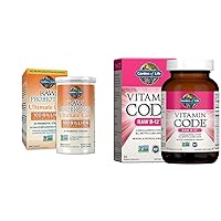 Garden of Life Raw Probiotics for Women and Men Ultimate Care 100 Billion CFU B12 - Vitamin Code Raw - 30 Capsules, 1,000mcg
