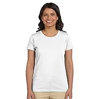 4.4 oz. 100% Organic Cotton Classic Short-Sleeve T-Shirt (EC3000) White, 2XL (Pack of 10)