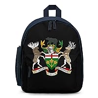 Coat Arms of Ontario Backpack Small Travel Backpack Lightweight Daypack Work Bag for Women Men