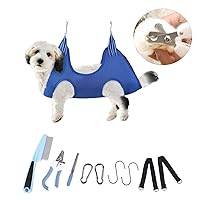 Dog Grooming Harness, Dog Paw Care Kit,Help to Cut The Dog's Nails Fixed Hammock