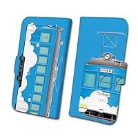 Sakai Mo 161 Type Mo 168 (Blue Cloud Coated) Railway Smartphone Case No. 34 [Notebook Type] Sakai Electric Orbit Co, Ltd. Licensed for Commercialization M Size tc-t-034-am