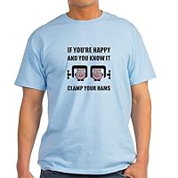 CafePress Happy Clamp Your Hams T Shirt Cotton T-Shirt