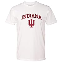 NCAA Arch Logo, Team Color T Shirt Premium Cotton, College, University