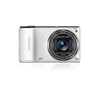 Samsung WB200F/WB250F Digital Camera 14.2 Megapixels 3-Inch Screen WiFi USB (White)