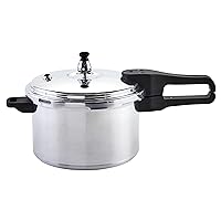 IMUSA 7 Quart Stovetop Aluminum Pressure Cooker with Safety Valve