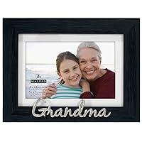 Malden International Designs 3326-46 Expressions Picture Frame black 4x6 and 5x7