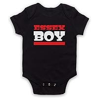 Unisex-Babys' Essex Boy Slogan Baby Grow