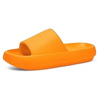 Slides for Women Men Pillow Slippers Non-Slip Bathroom Shower Sandals Soft Thick Sole Indoor and Outdoor Slides