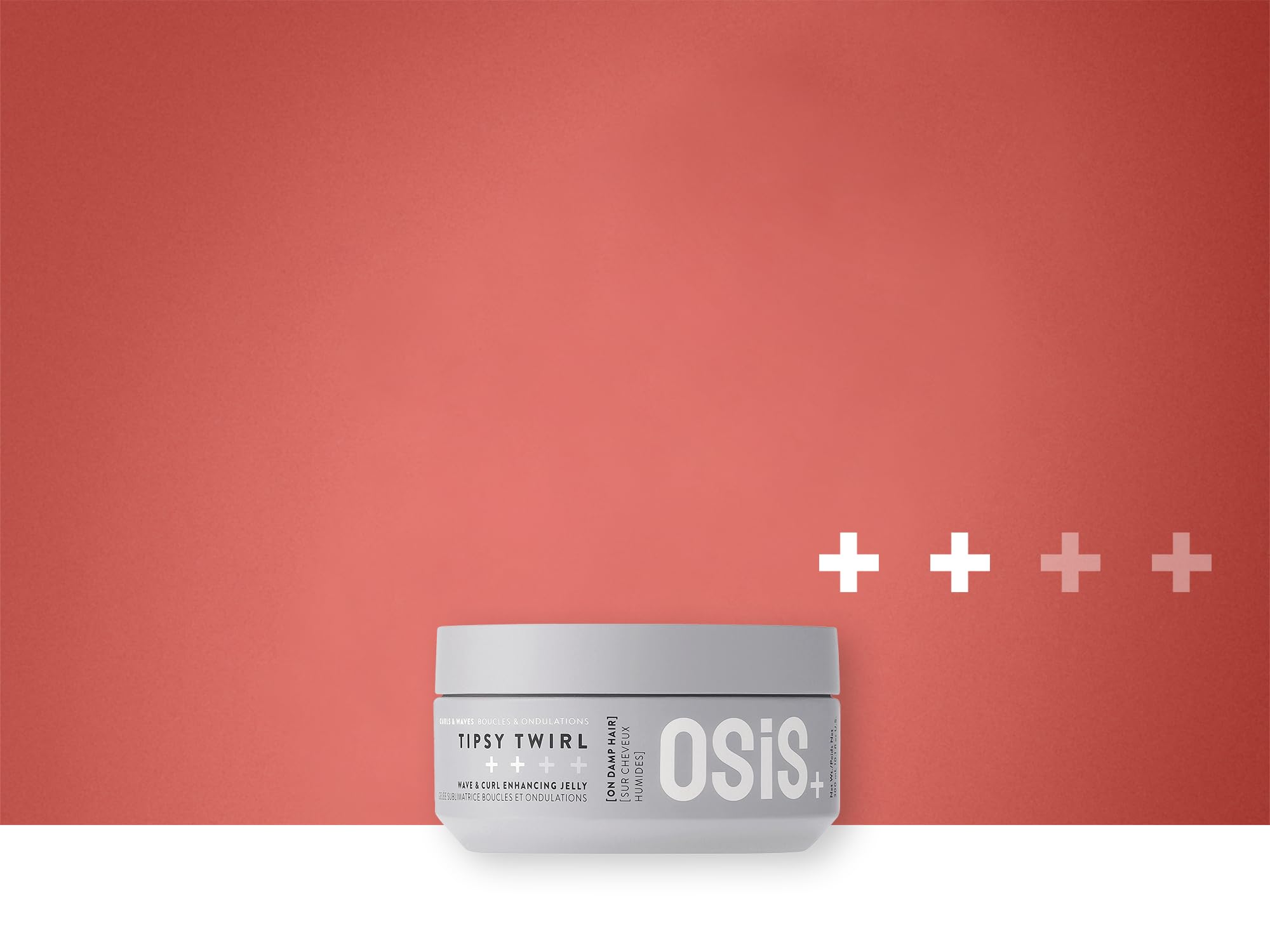 OSiS+ Tipsy Twirl Curl Definition Jelly 10.1 oz | Enhances Curl Body and Shape | Humidity Protection | Medium Hold | All Curly Types