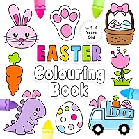 Easter Colouring Book for 1-4 Years Old: Fun Children's Colouring Book with 50 Adorable Easter Bunny Pages to Colour for Preschool Kids | Easter Egg Colouring Book for Toddlers Ages 1, 2, 3 & 4 Easter Colouring Book for 1-4 Years Old: Fun Children's Colouring Book with 50 Adorable Easter Bunny Pages to Colour for Preschool Kids | Easter Egg Colouring Book for Toddlers Ages 1, 2, 3 & 4 Paperback