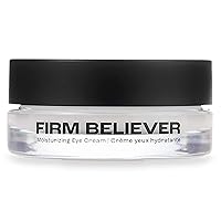 Firm Believer: 30ml Under Eye Cream with Vitamin C - Puffiness, Dark Circles, Eye Bags, Fine Lines and Wrinkles Reducer - Anti-Aging Eye Creams and Skin Care for Men and Women