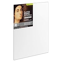Ampersand Art Supply Wood Gesso Artist Painting Panel: Primed Smooth, 11