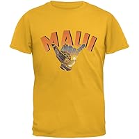 Old Glory Maui Gold Adult T-Shirt - Large